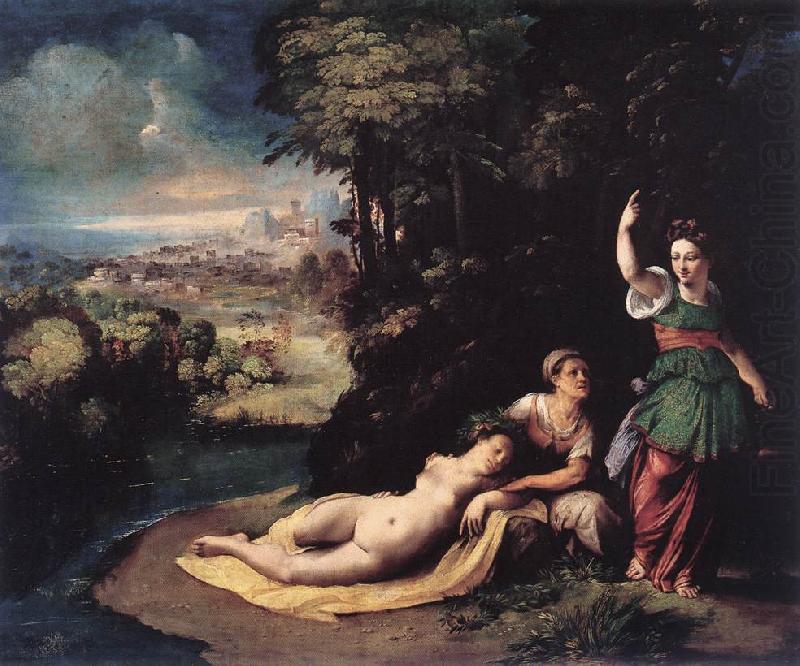 DOSSI, Dosso Diana and Calisto dfhg china oil painting image